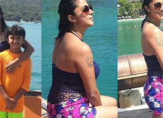 കുട്ടി നിക്കറിൽ മകനൊപ്പം സ്വിമ്മിങ് പൂളിൽ കനിഹ; ചിത്രങ്ങൾ കാണാം..!!