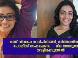 രണ്ട് വിവാഹ വേർപിരിയൽ; ഭർത്താവിനെ ഭയന്ന് പോലീസ് സംരക്ഷണം; മീര വാസുദേവിന്റെ ഞെട്ടിക്കുന്ന വെളിപ്പെടുത്തൽ..!!