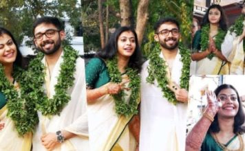 പാർവതി നമ്പ്യാർ വിവാഹിതയായി; വിവാഹം ഗുരുവായൂരിൽ വെച്ച്; വീഡിയോ കാണാം..!!