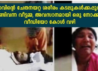 ഭർത്താവിന്റെ ചേതനയറ്റ ശരീരം കടലുകൾക്കപ്പുറം ഇരുന്ന കാണേണ്ടിവന്ന വീട്ടമ്മ; അവസാനമായി ഒരു നോക്ക് കണ്ടത് വീഡിയോ കോൾ വഴി..!!