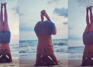 ശീർഷാസനമൊക്കെ ദേ ഇത്രേയുള്ളൂ; യോഗാ ചിത്രങ്ങൾ പങ്കുവച്ച് മലയാളത്തിന്റെ പ്രിയ നായിക; പോസ്റ്റ് വൈറൽ..!!