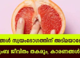 നിങ്ങൾ സ്വയംഭോഗത്തിനു അടിമയാണോ; നിങ്ങളുടെ ജീവിതം തകർക്കാൻ ഇത് മതി..!!